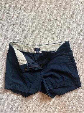 J. Crew Navy Cotton Chino Women's Shorts
